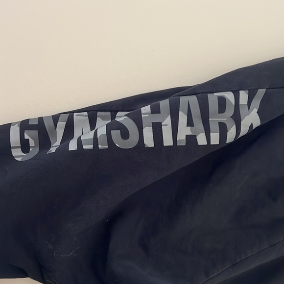 Gymshark Black Sweatpants Tapered Fit Elastic Cuffs - Picture 3 of 4